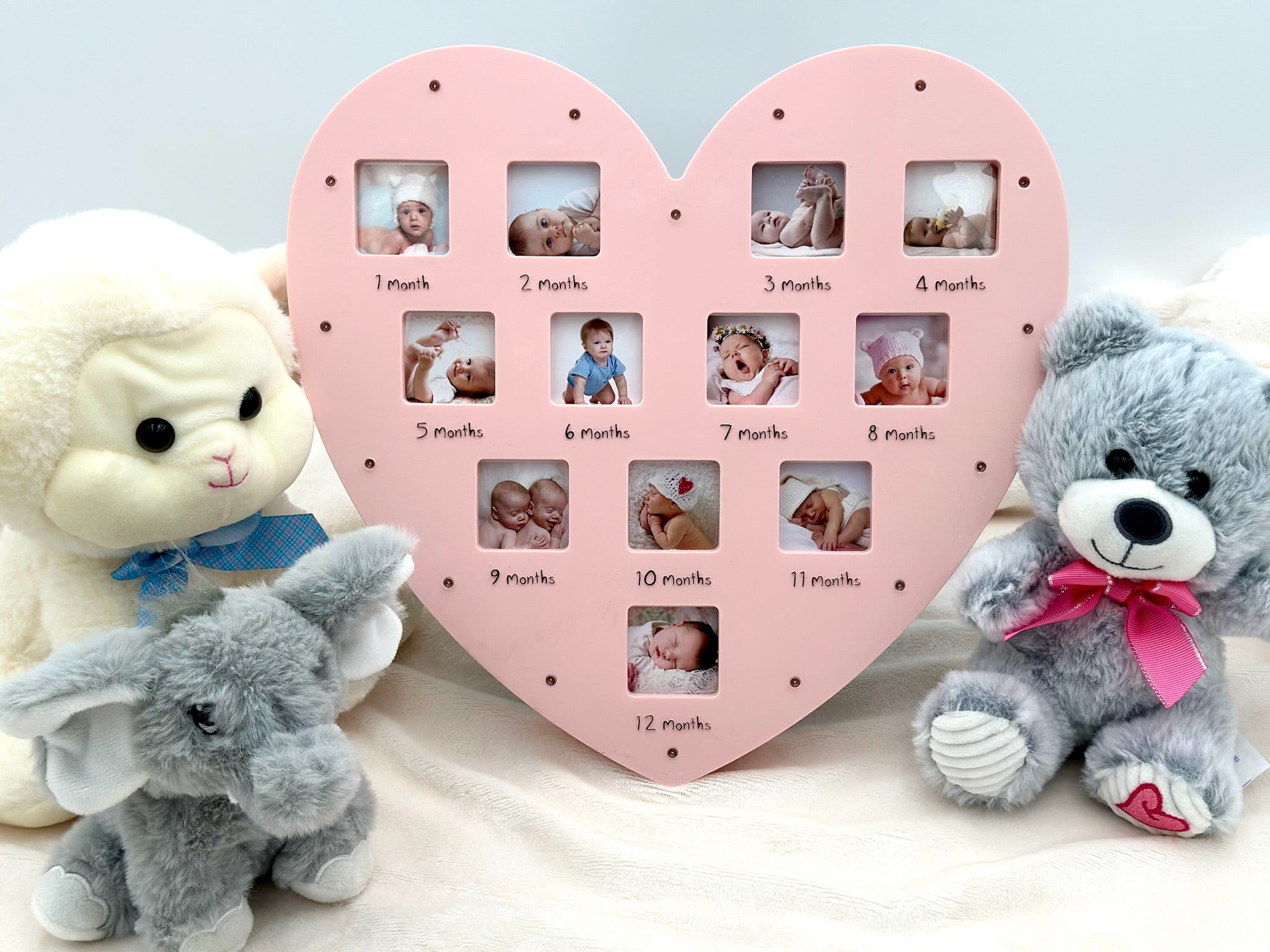 Light Up Heart Picture Frame