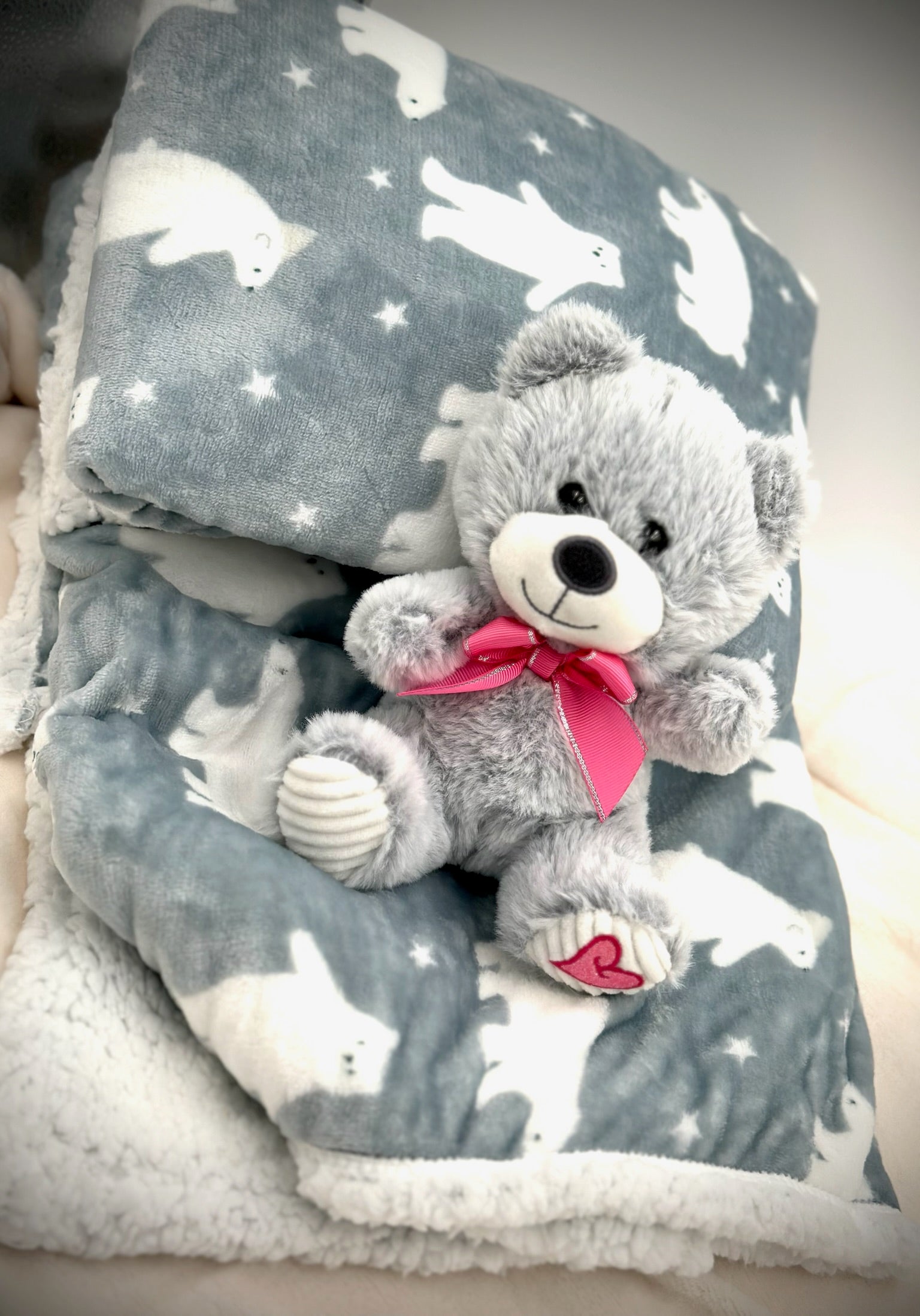 Polar Bear Baby Blanket