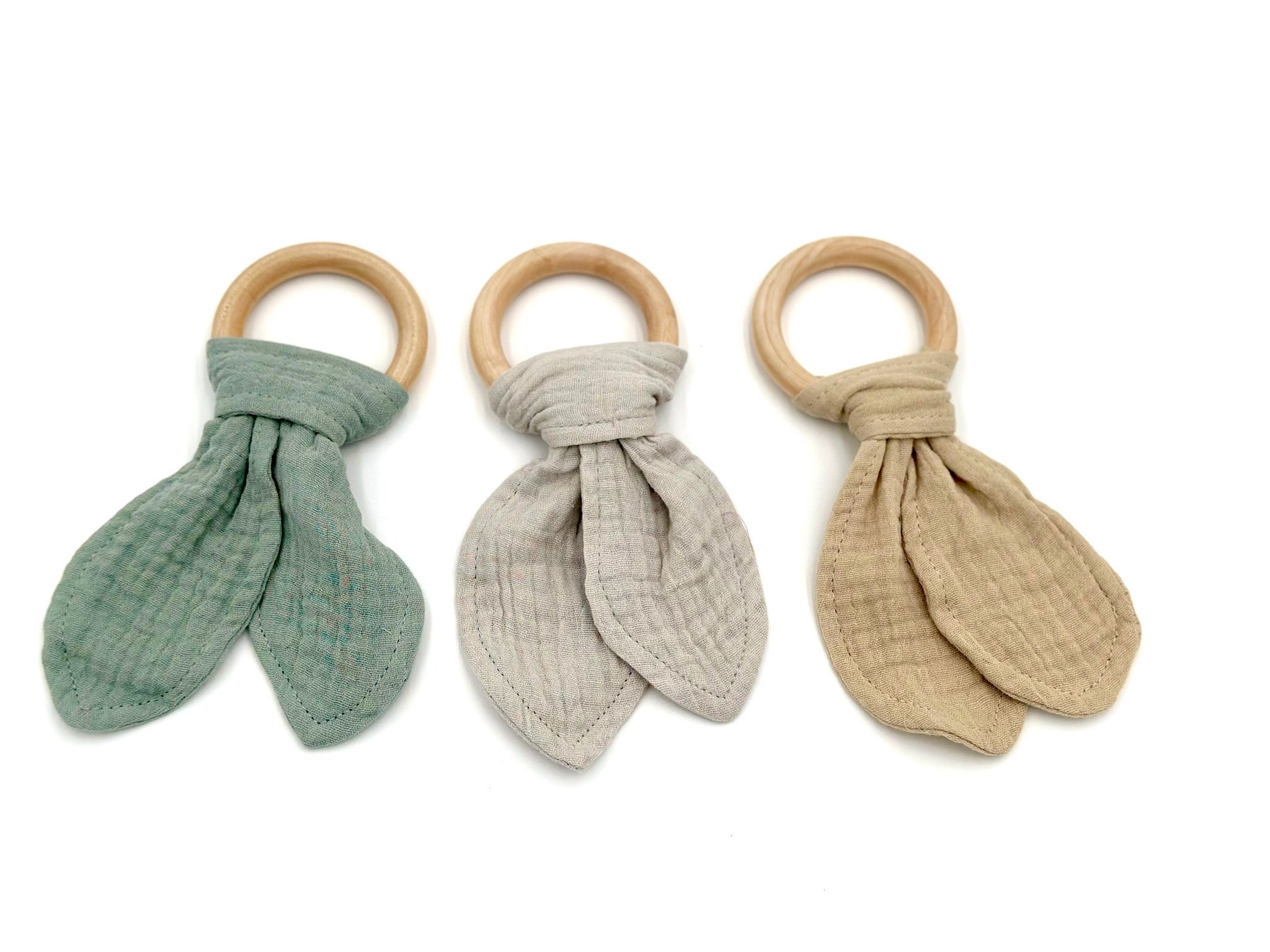 Rabbit Ear Teething Ring