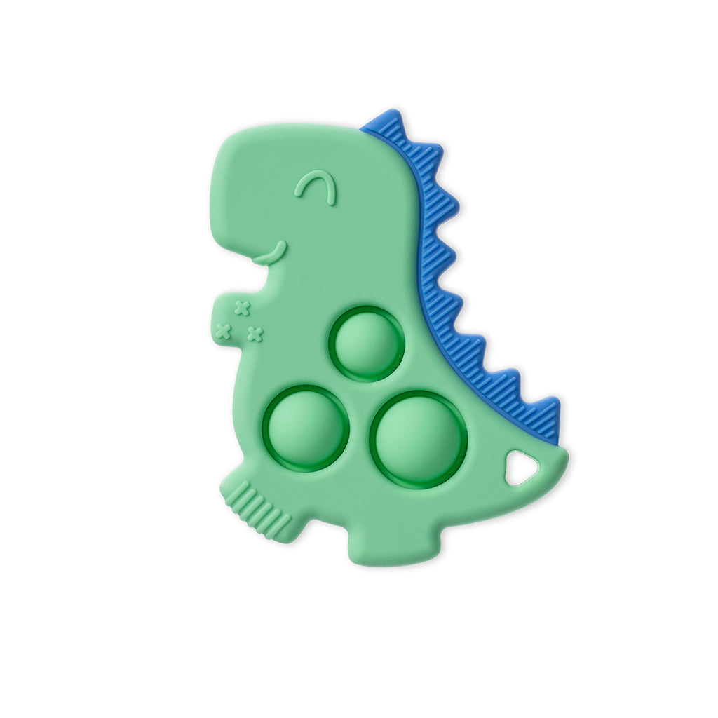 Popper Green Dino Teether