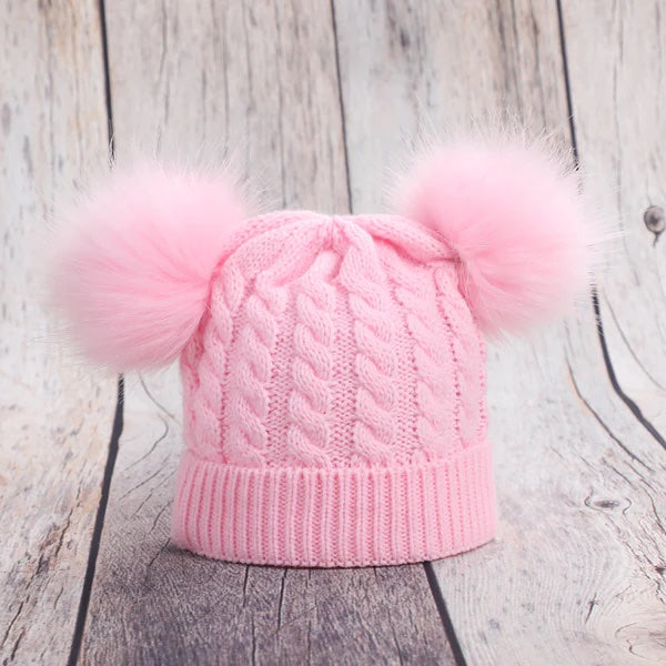 Baby Pom Pom Hats