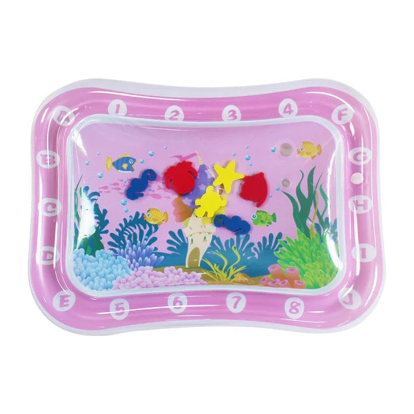 Pink Inflatable Water Fish Sensory Mat