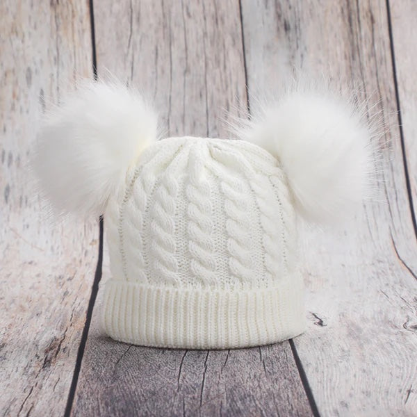 Baby Pom Pom Hats