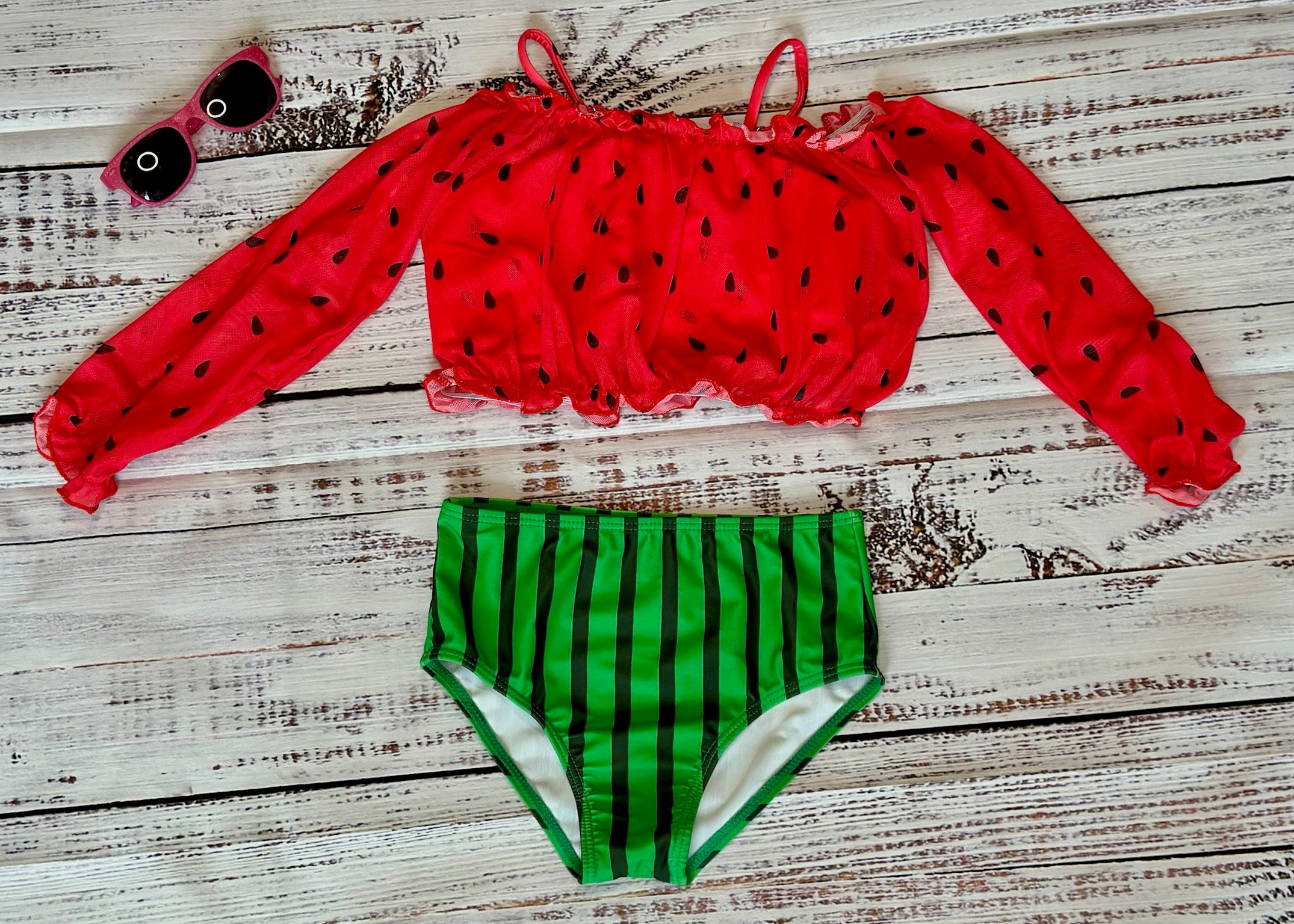 Watermelon 3 Piece Swimsuit